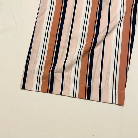 Zara Trafaluc Collection Belted Striped Trouser Pants Size Small - Picture 12 of 14